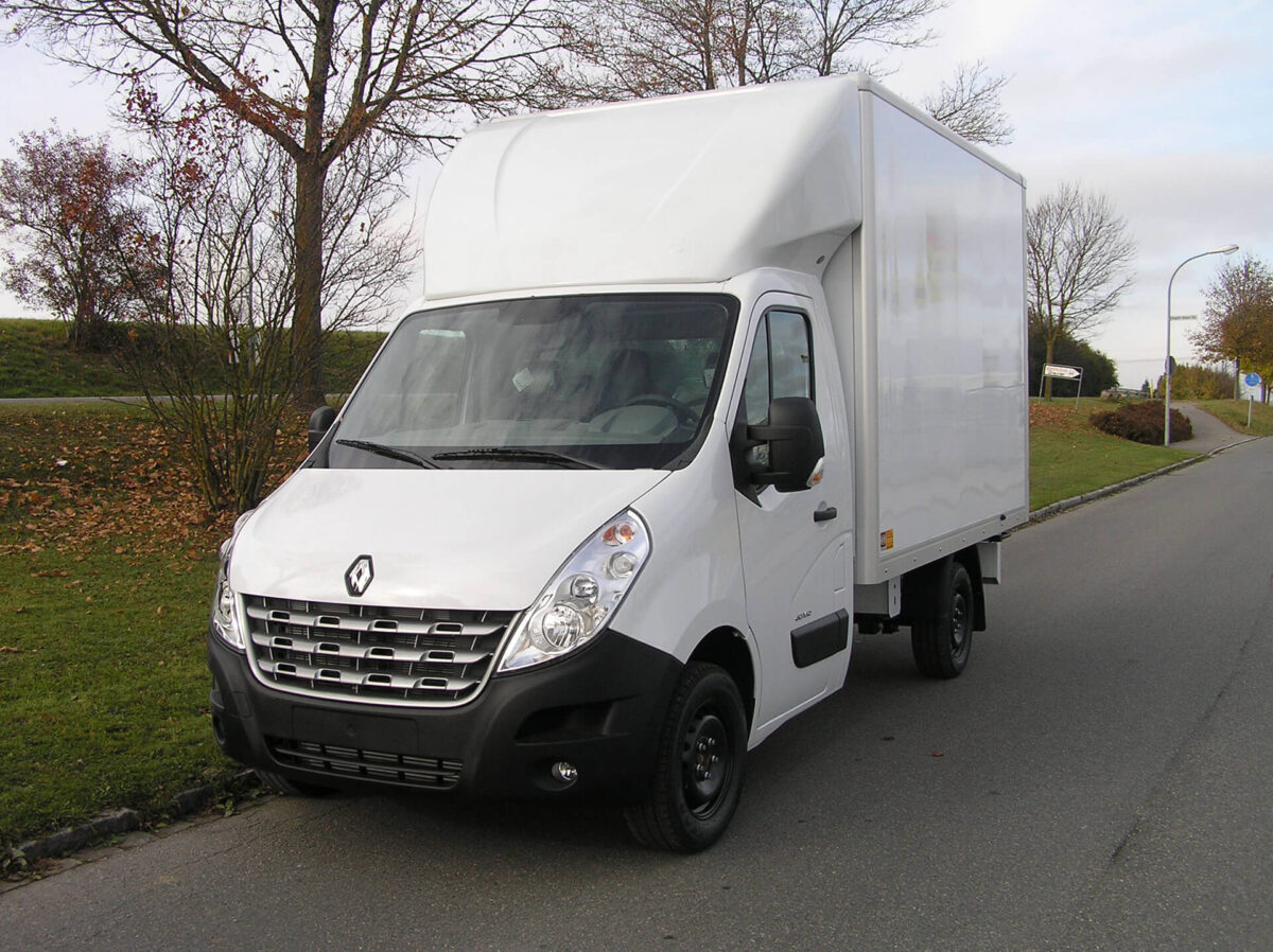 CLASSIC 3D-Dachspoiler für Renault Master NEU 2010, Normalfahrerhaus B 2100 x H 600 mm für abc aeroline