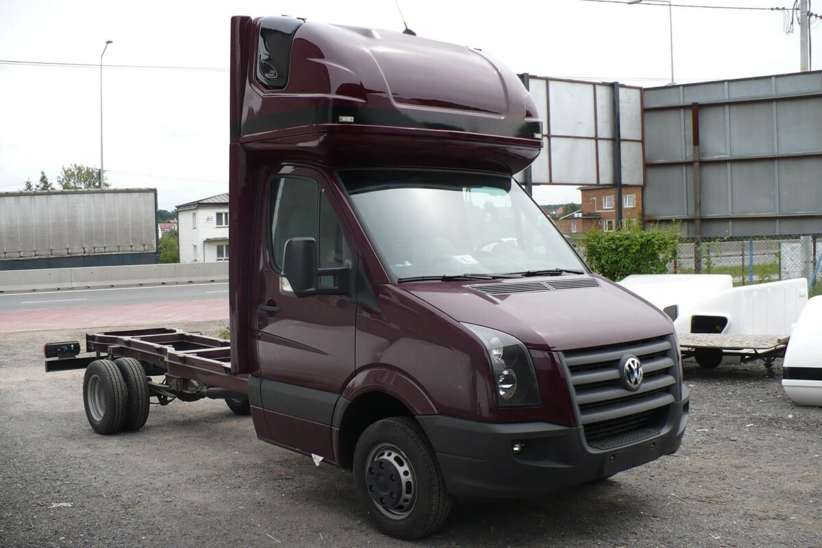 AERO-SPACE Dachschlafkabine für VW Crafter NEU / MAN TGE, Normalfahrerhaus B 2060 x H 900, Ü 40mm für abc aeroline