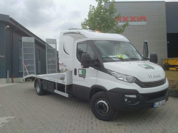 DEEPSLEEPER Fernfahrerhaus für Autotransporter Iveco Daily 2014, Normalfahrerhaus, B 2080 x H 290mm/Ü540 mm, mit Stauraum und Bett für abc aeroline