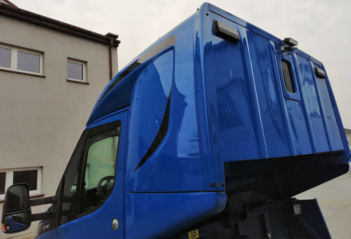 DEEPSLEEPER Fernfahrerhaus für VW Crafter Autotransporter, Normalfahrerhaus B 2080 x H 290mm/Ü540 mm für abc aeroline