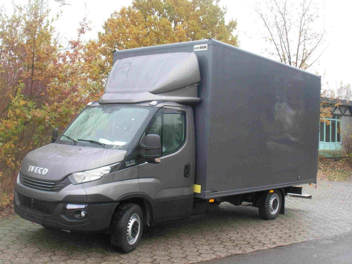 ECONOMY 3D-Dachspoiler für Iveco Daily, Normalfahrerhaus B 2000 x H 650-850 mm für abc aeroline