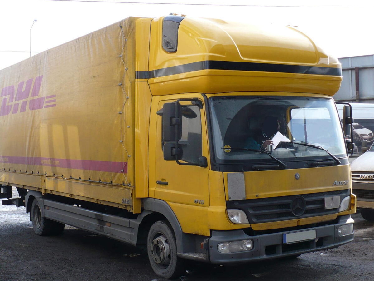 AERO-SPACE Dachschlafkabine für Mercedes Atego für abc aeroline gelb dhl
