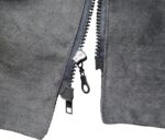 Sichtschutz Gardine für Fahrerhaus inklusive Aluschiene Gleiter, Farbe grau und Montage – Bild 4