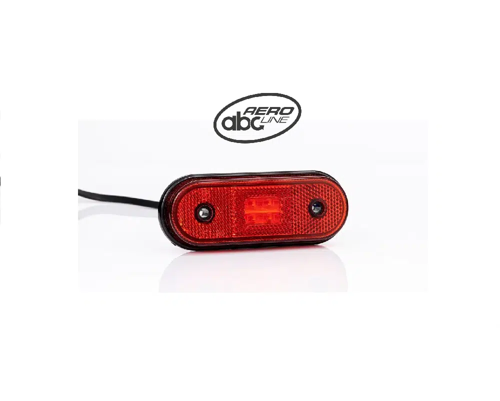 ZLM0412R1-1-rot.png LED Heckmarkierungsleuchte mit Reflektor 12V-36V DC, 120mm – Bild 1
